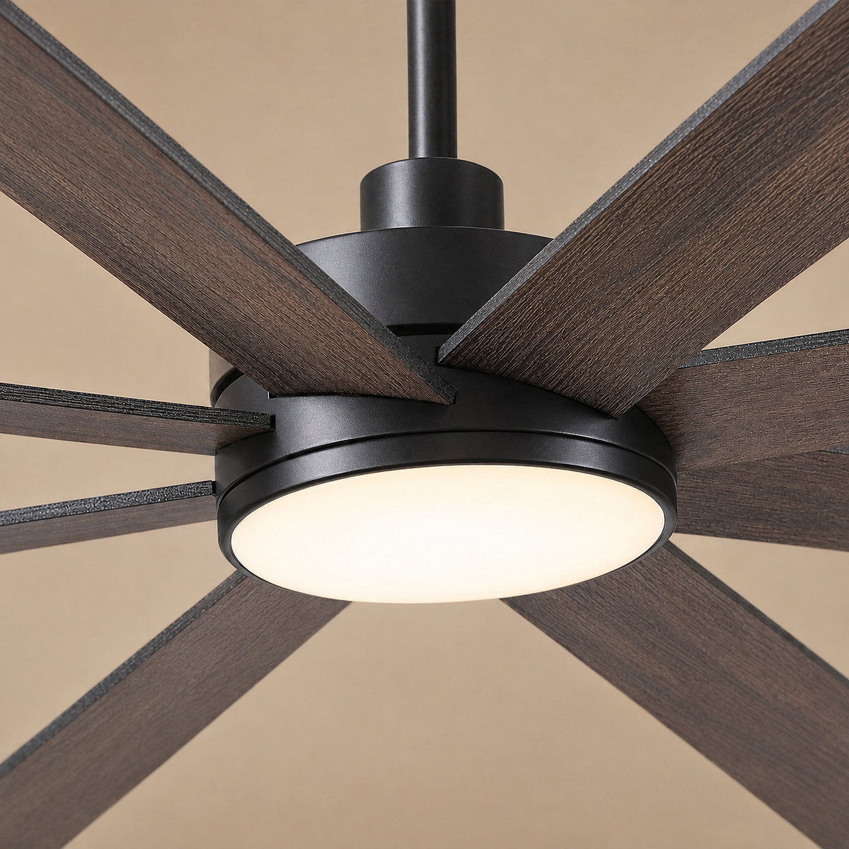 Modern 8-Blade Integrated LED Ceiling Fan