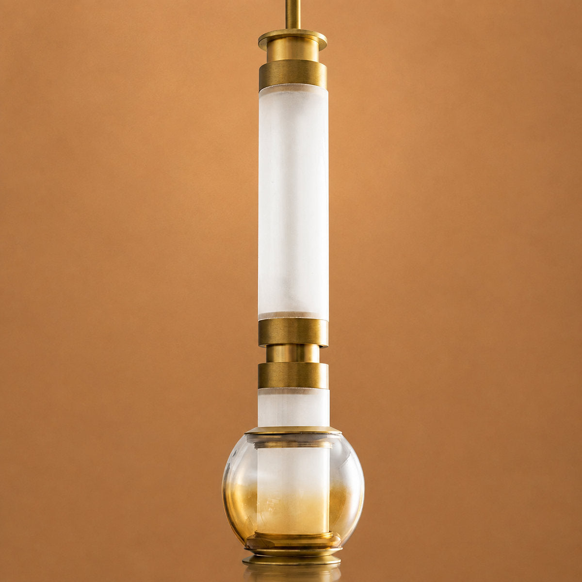 Linear Glass Bead Pendant Lamp