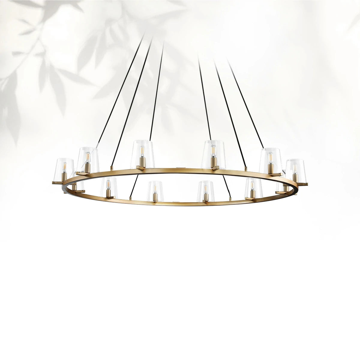 Paricia Glass Round Chandelier 36" 48" 60"