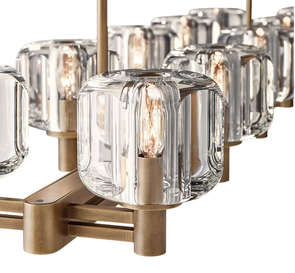 Damarat Double Linear Chandelier