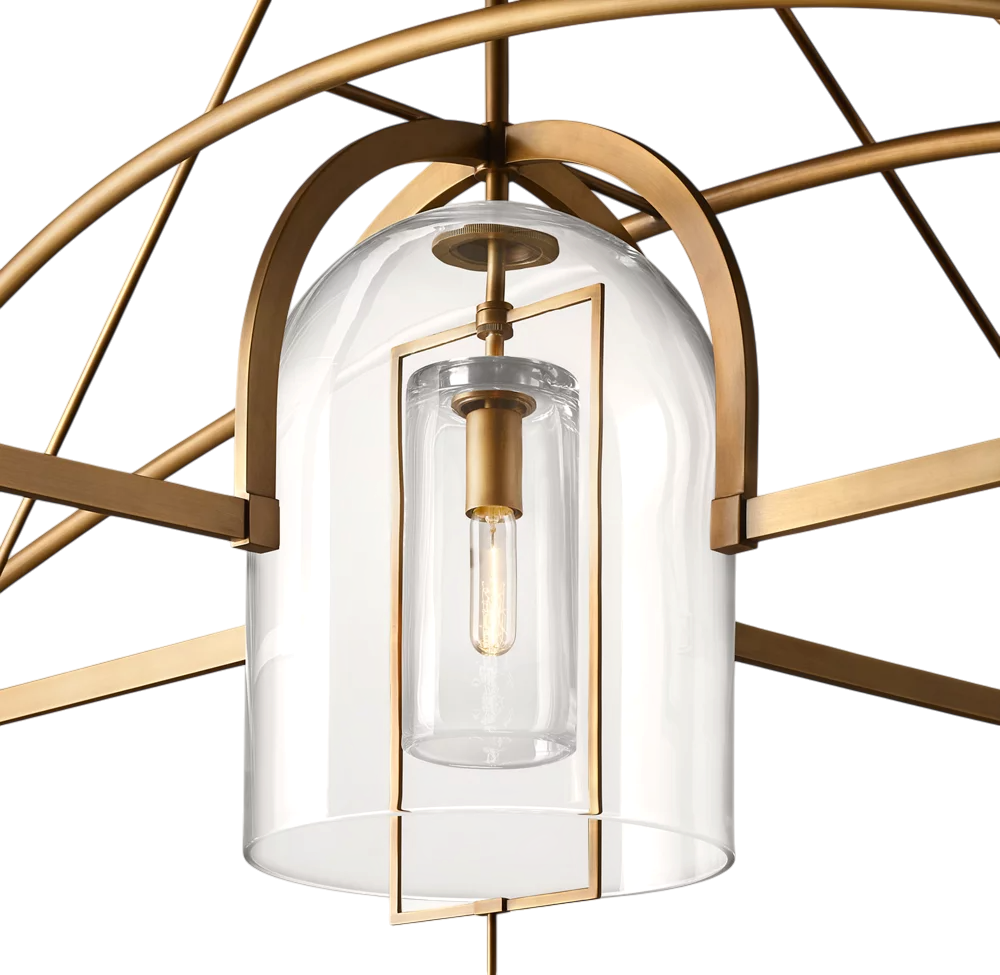 Folcrum Grand Round Chandelier