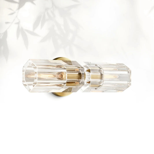 Arcachen Crystal Double Lights Wall Sconce