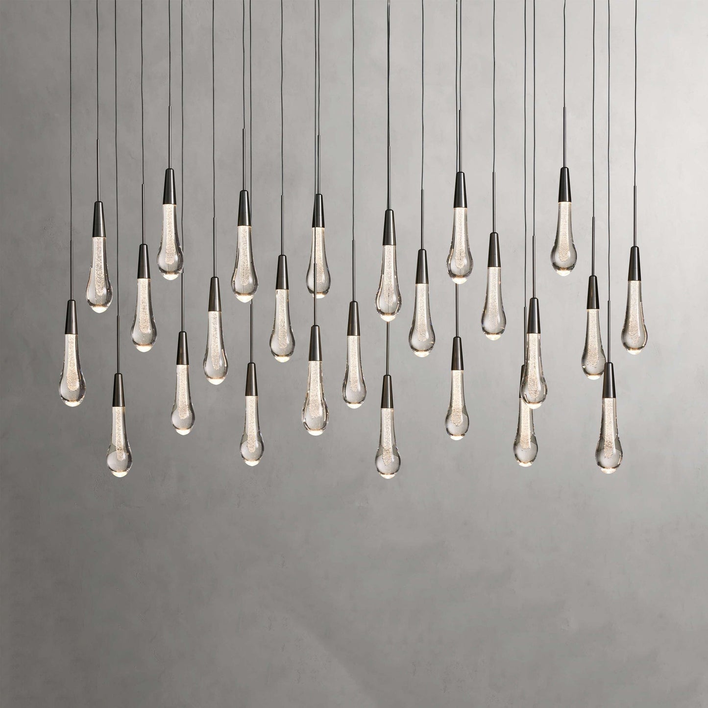 Soltaire Raindrop Linear Chandelier