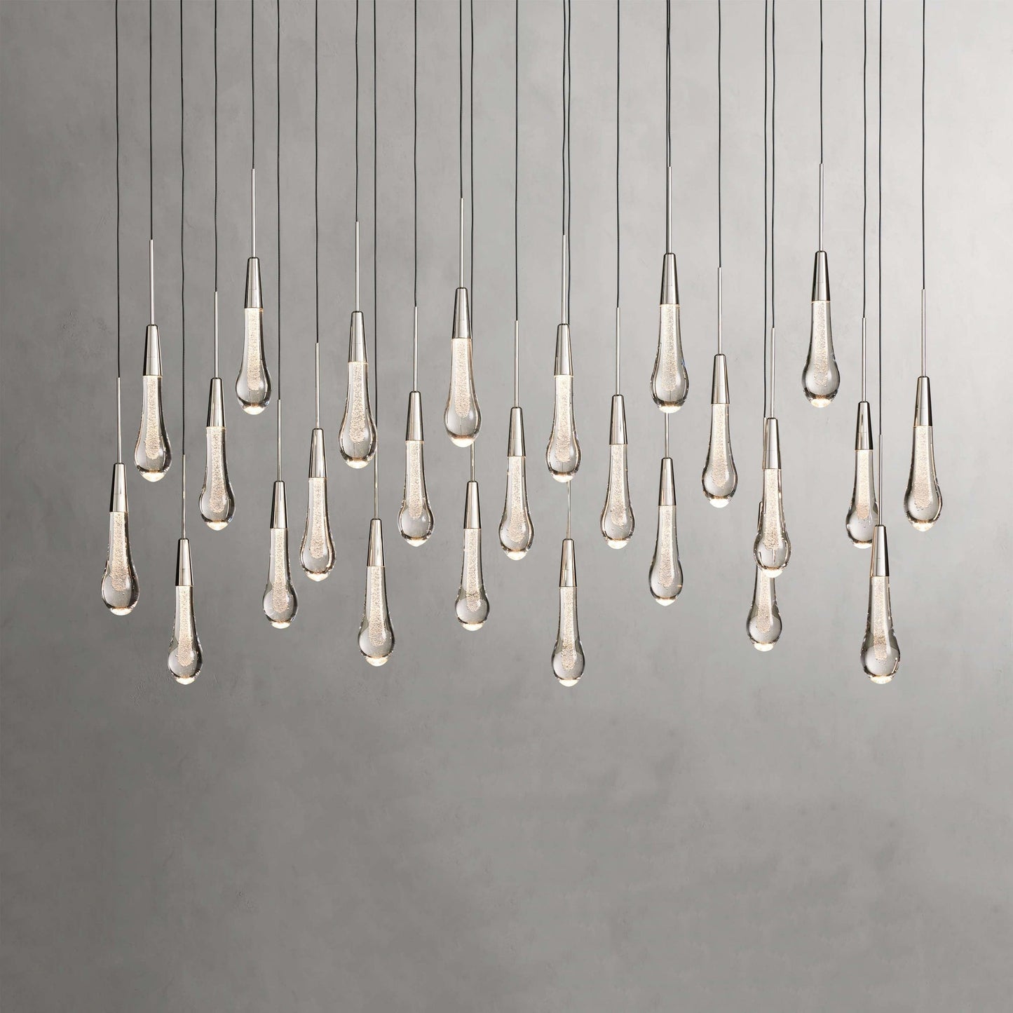 Soltaire Raindrop Linear Chandelier