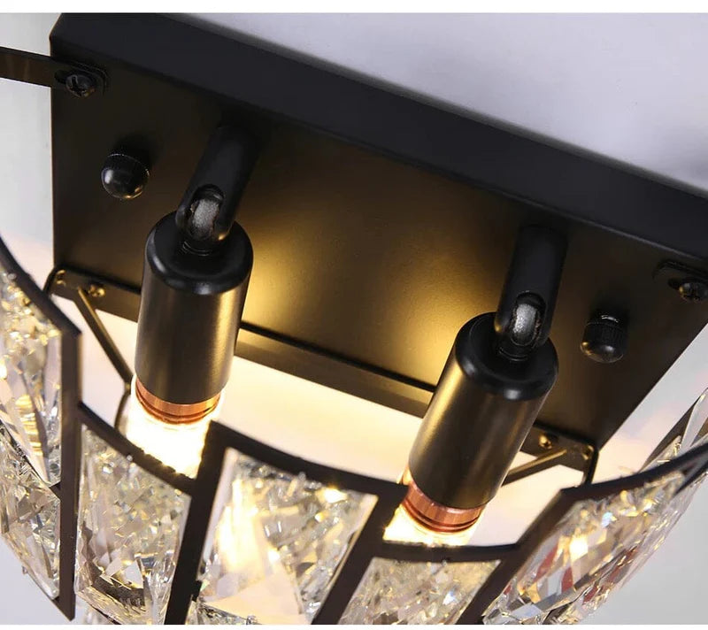 Mini Crystal Wall Sconce