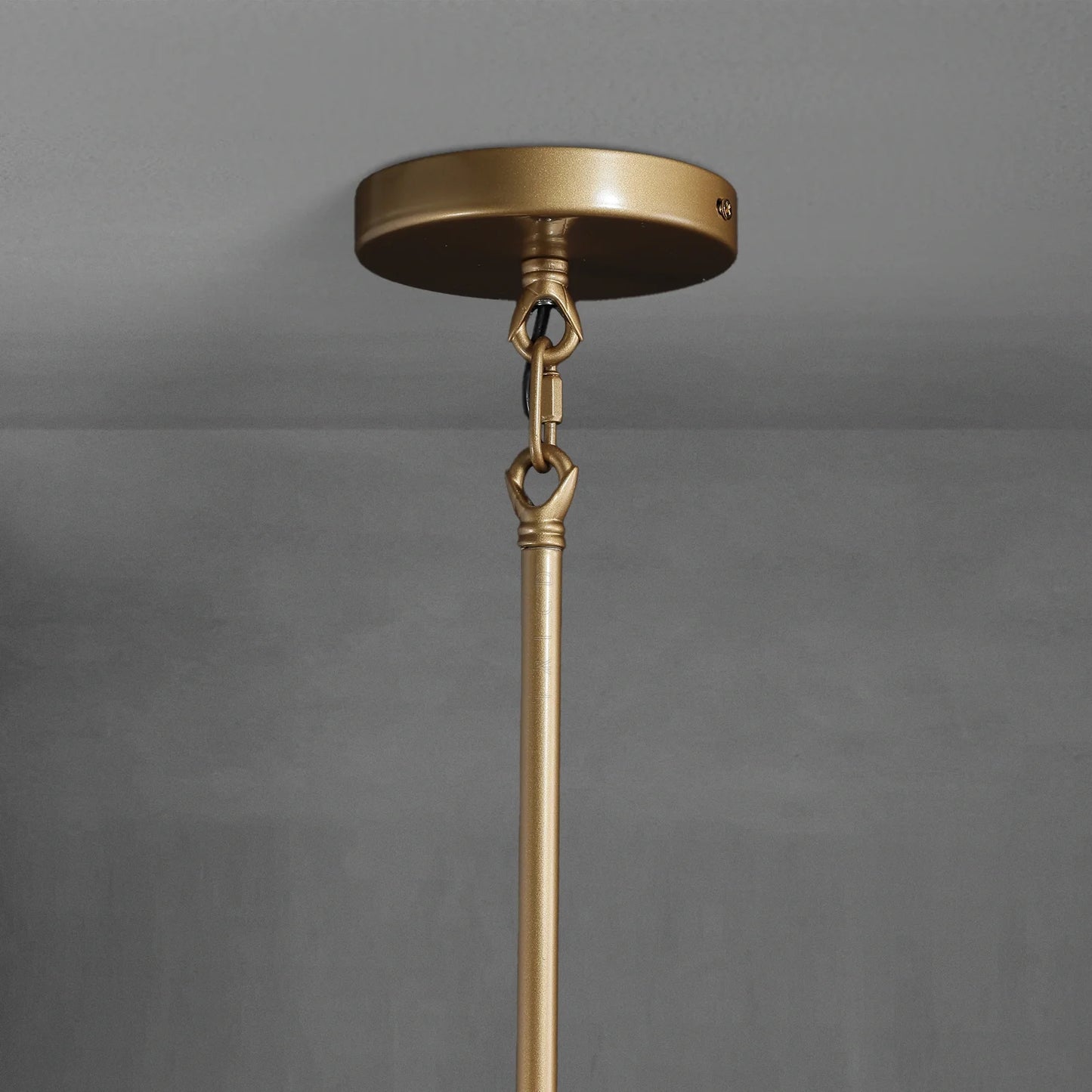 Cannel Glass Round Chandelier