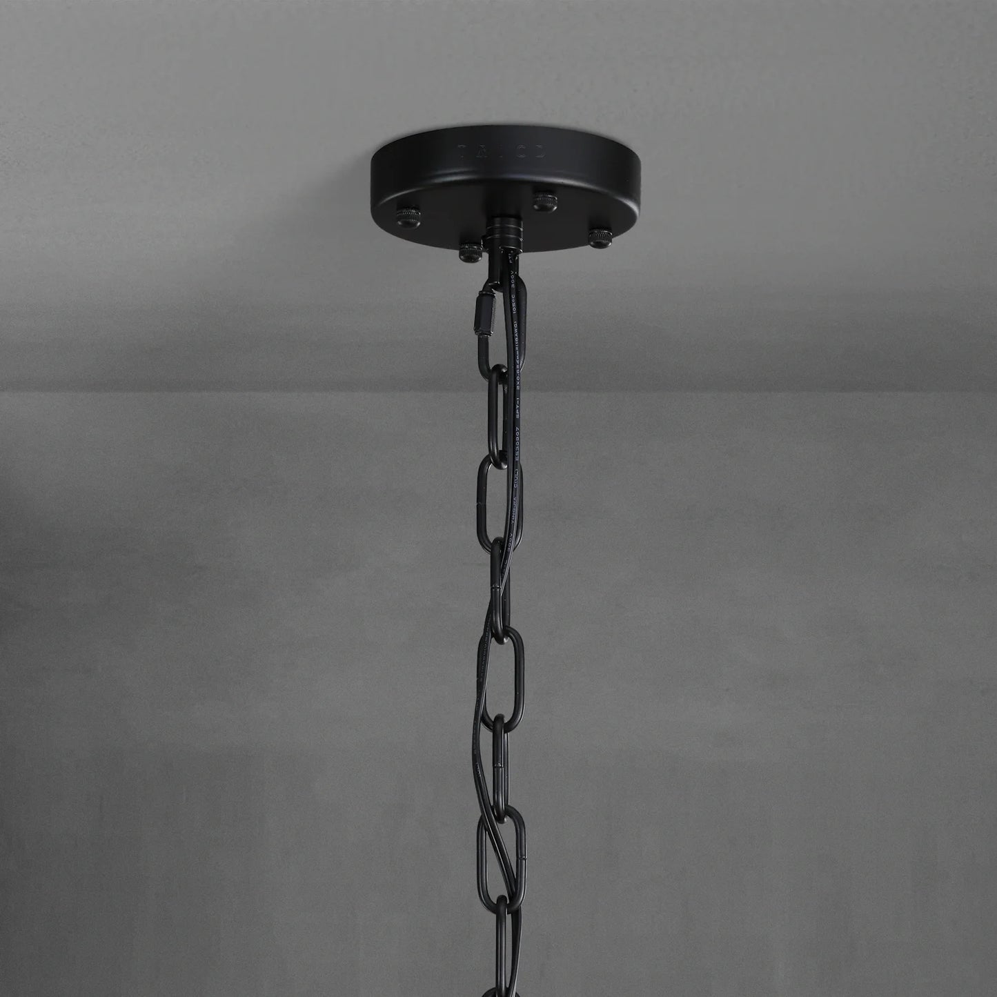 Cannel Glass Round Chandelier