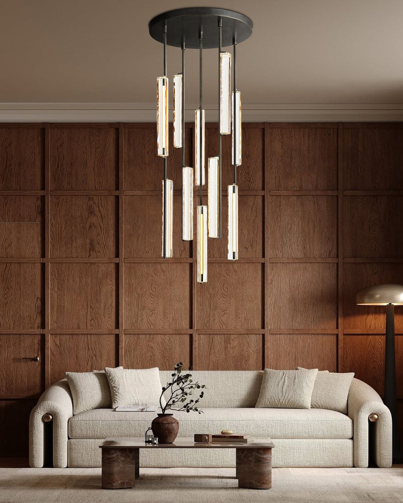 Aedubon Crystal Round Chandelier