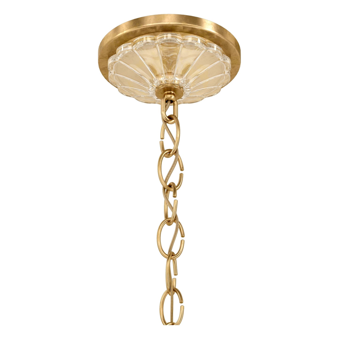 Luster Gaze Heritage Bloom 7-Light Chandelier - Background Shot
