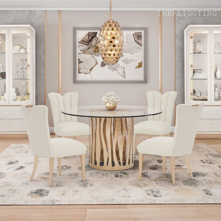 Micael14-Light Crystal Geometric Chandelier