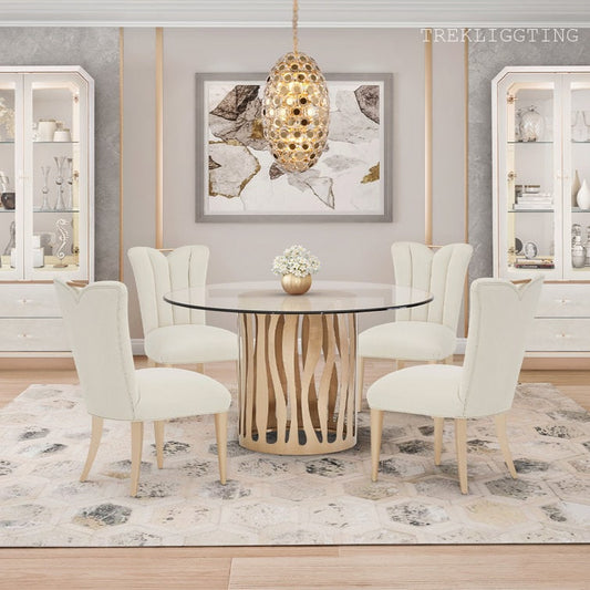 Micael14-Light Crystal Geometric Chandelier