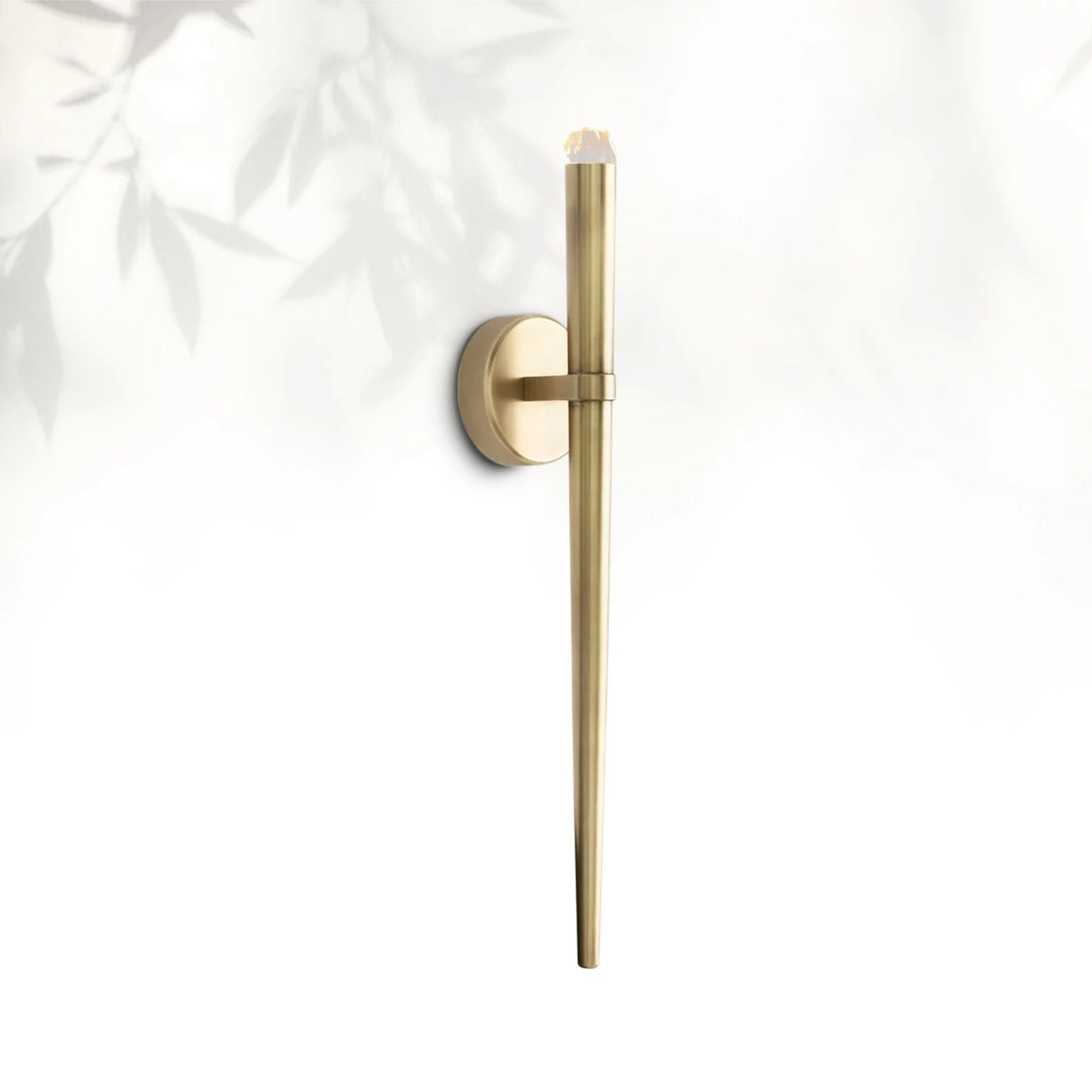 Aquitains Modern Torch Wall Sconce