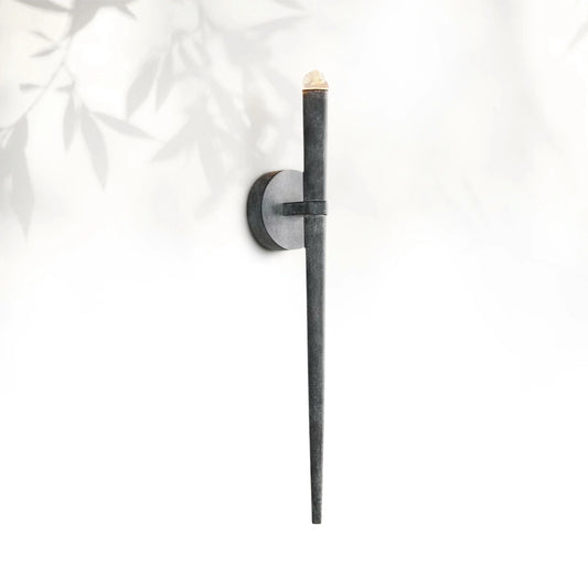 Aquitains Modern Torch Wall Sconce