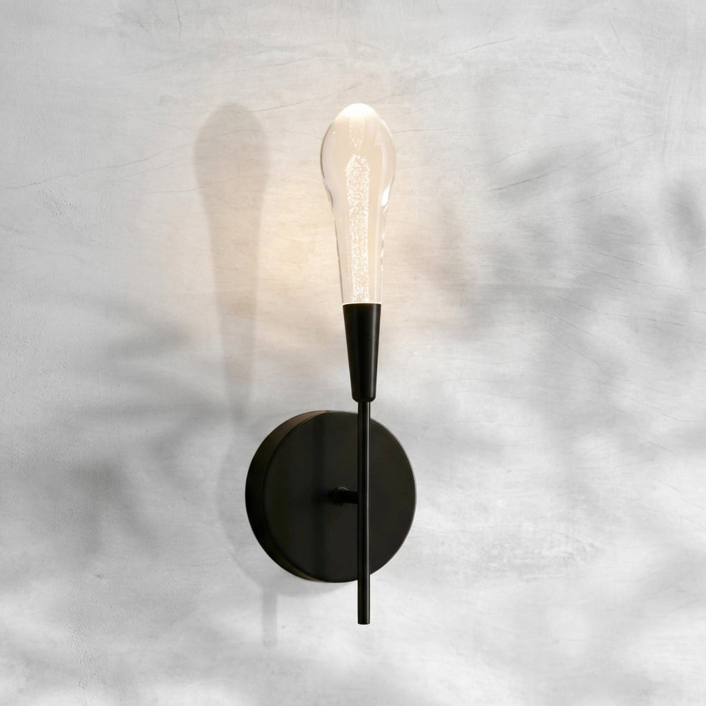 Luster Gaze Raindrop Embrace Double Sconce - Background Shot