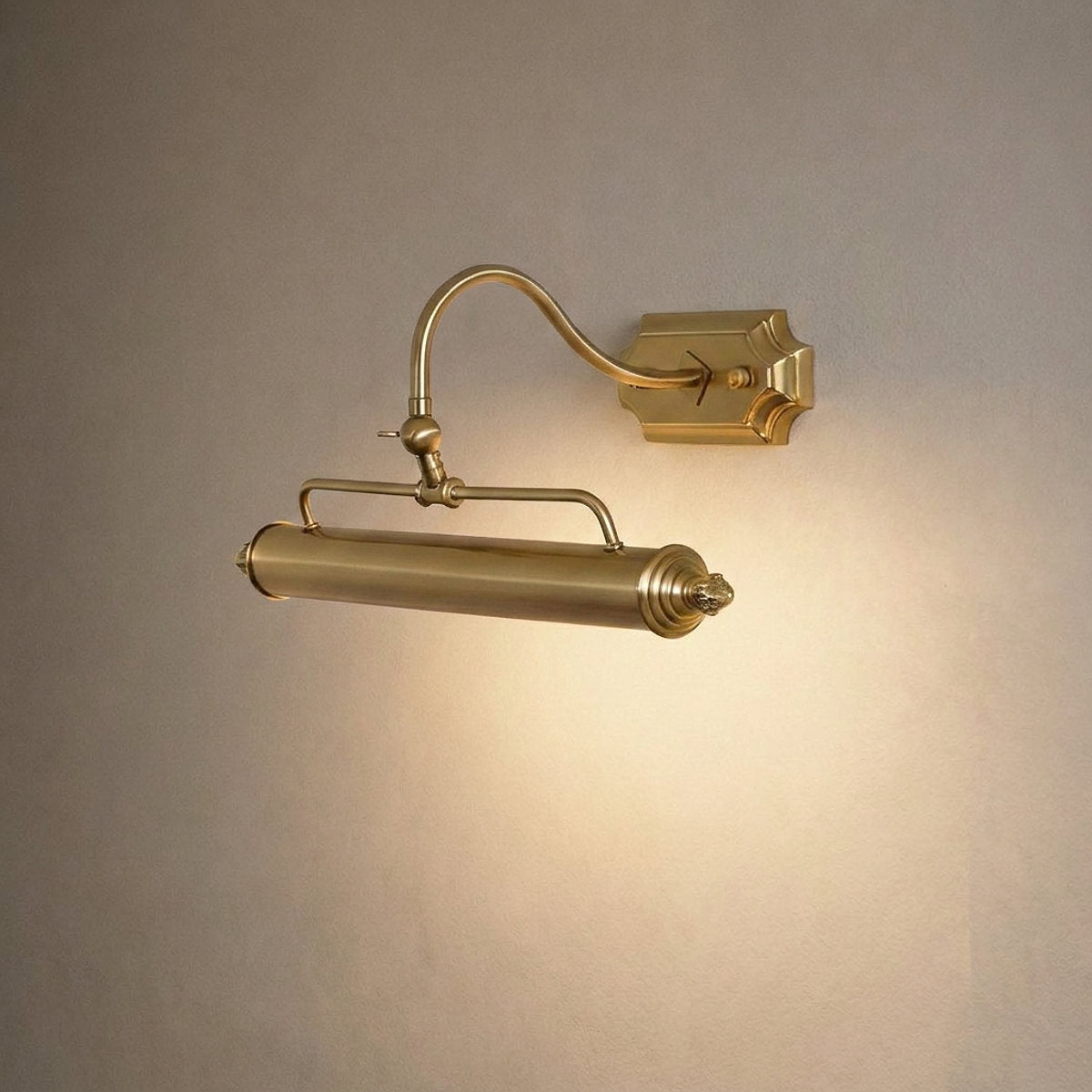 Lumeo Wall Lamp, L 18.1~24.4-Inch x H 12.6-Inch, Gold for Living Room