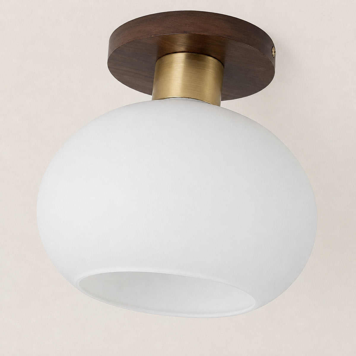 Tricolordeer Artisan Opal Glass Ceiling Lamp