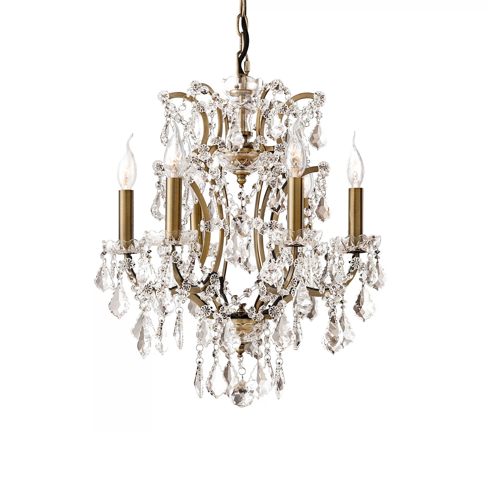 Classic Rococo Crystal Chandelier