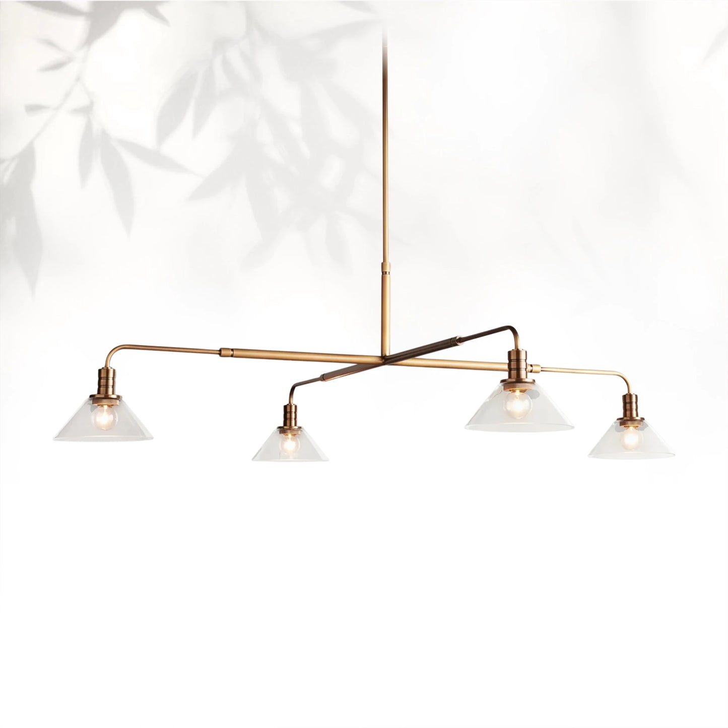 Theron Glass Round Chandelier