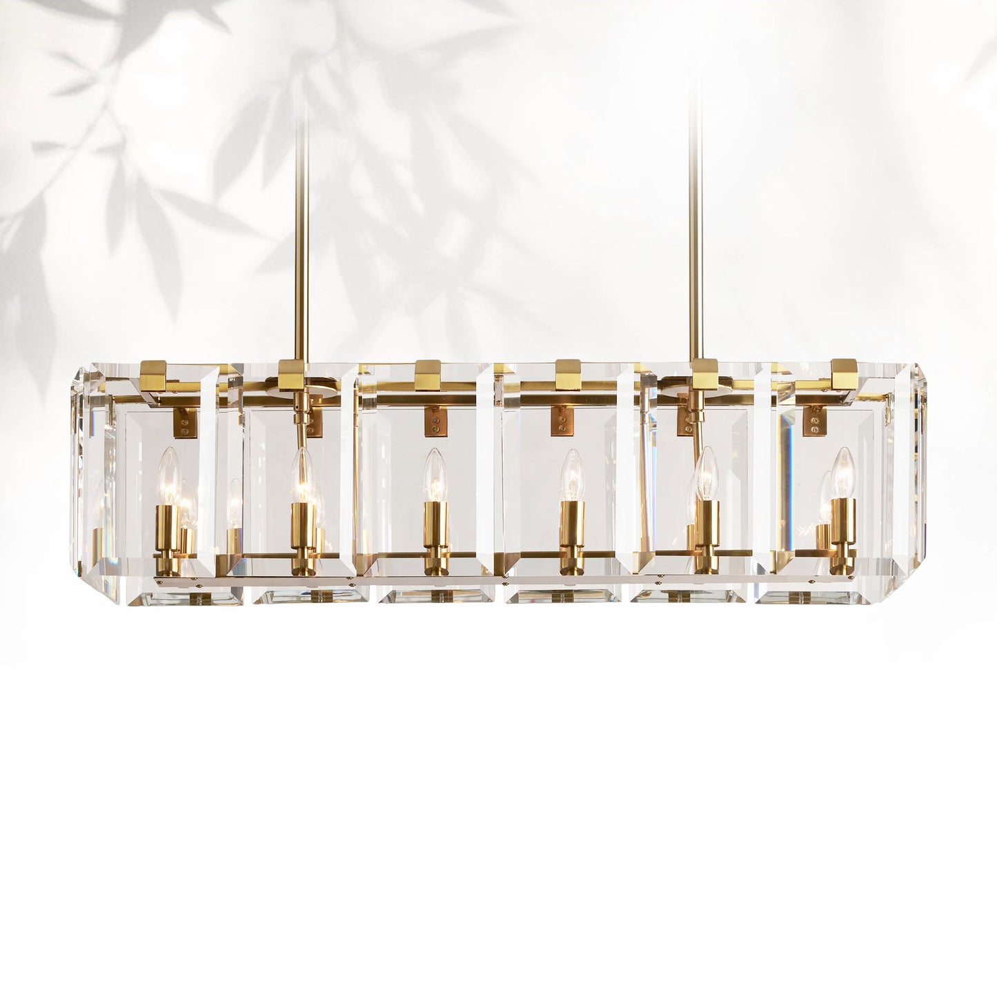 Ameya Rectangular Chandelier 12/16 Light