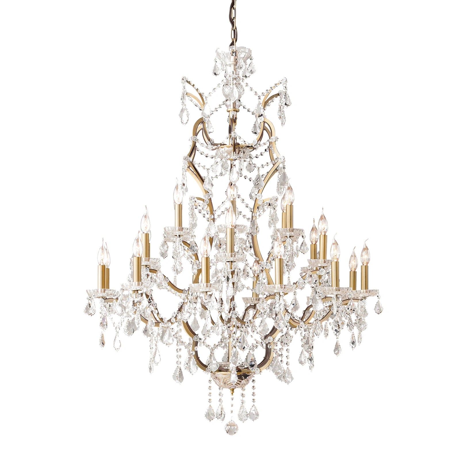 Classic Rococo Crystal Chandelier