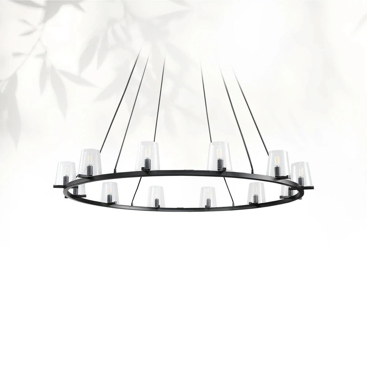 Paricia Glass Round Chandelier 36" 48" 60"