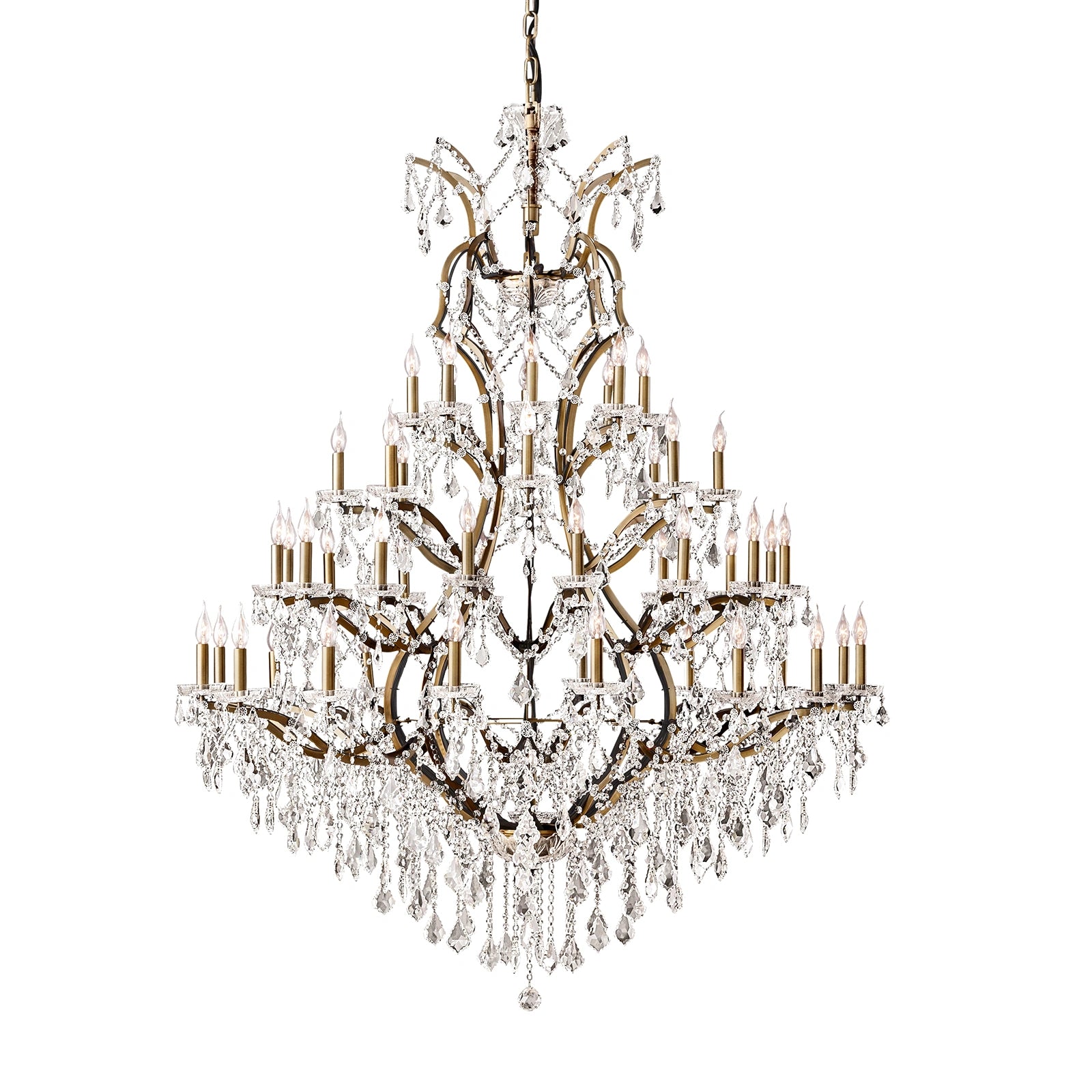 Classic Rococo Crystal Chandelier