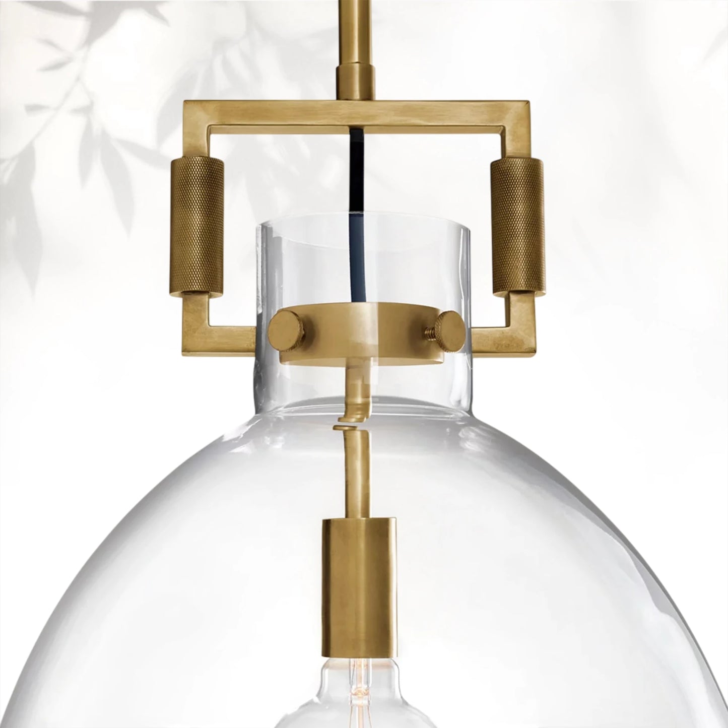 Machine Glass Cloche Pendant 10" 14" 18"