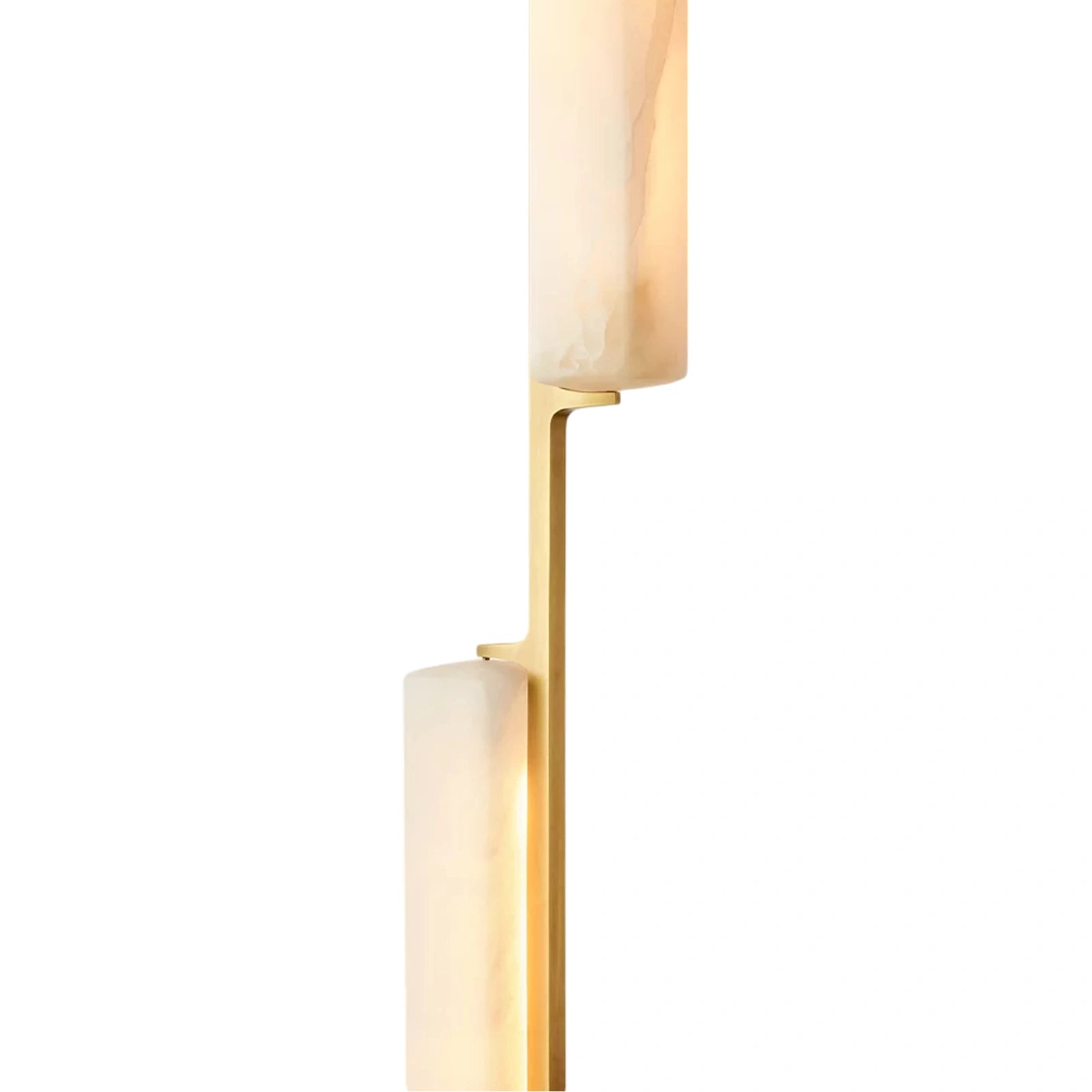 Oudubon Alabaster Linear Chandelier 54"