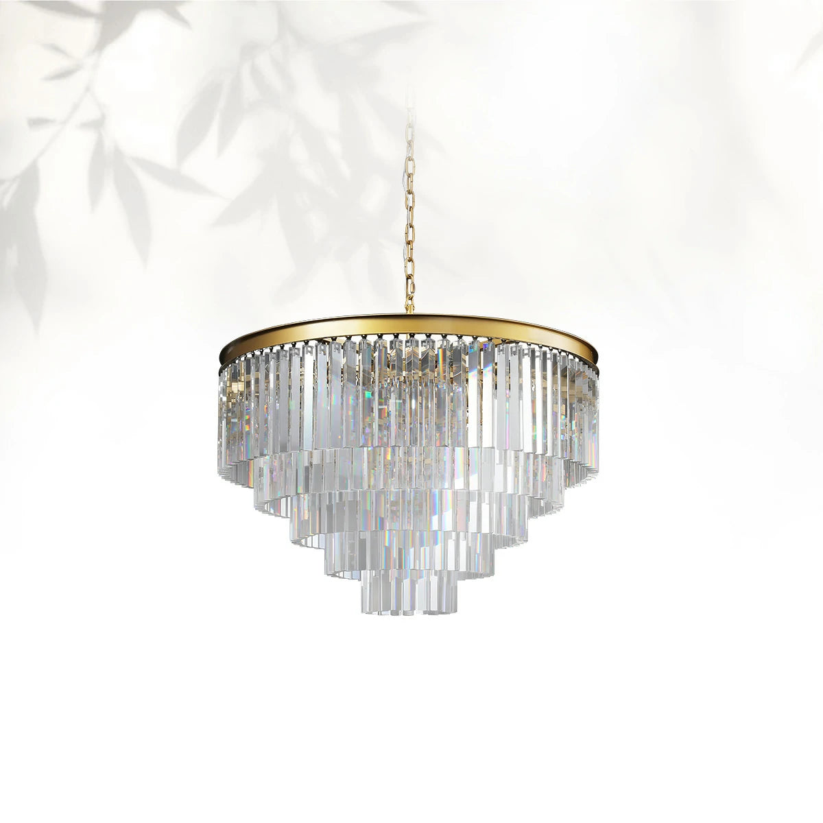 1920s Odeom Round Chandelier 20"32"44"