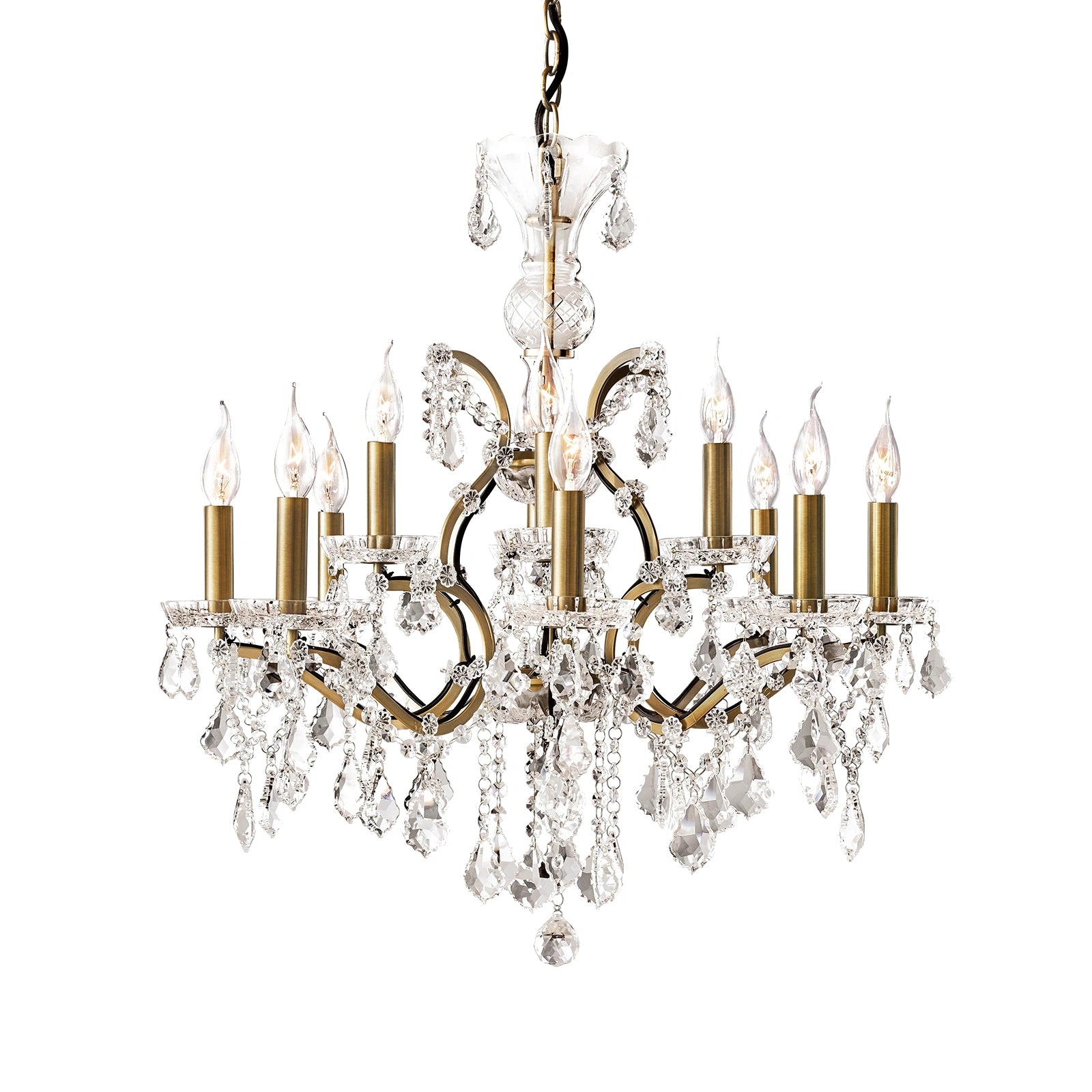 Classic Rococo Crystal Chandelier