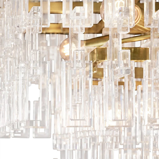 Marigan Multi-Tier Rectangular Chandelier 60" 72"