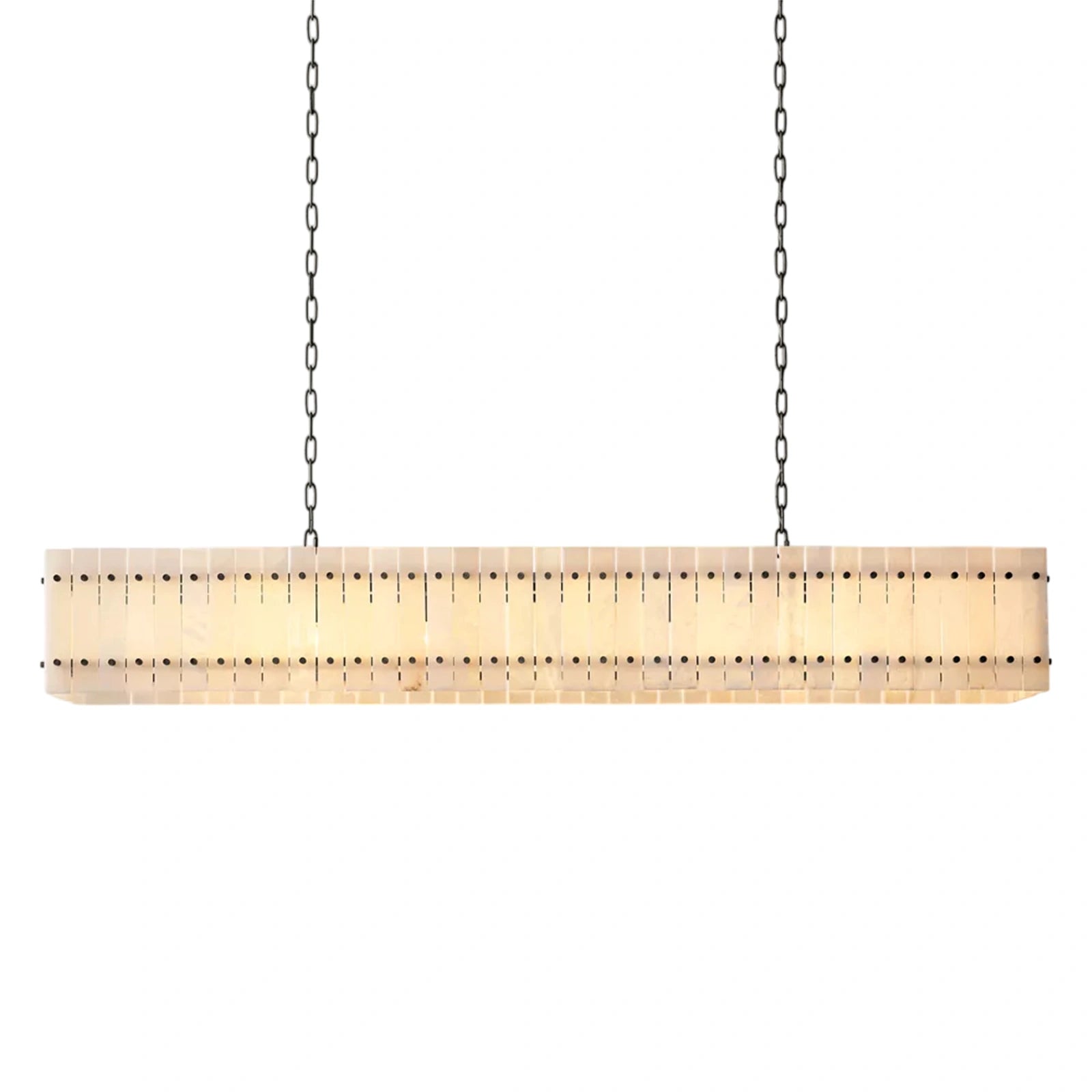 Sant Marco Alabaster Linear Chandelier