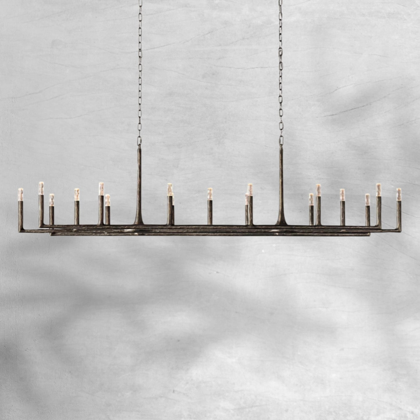 Thalen Forged Linear Chandelier