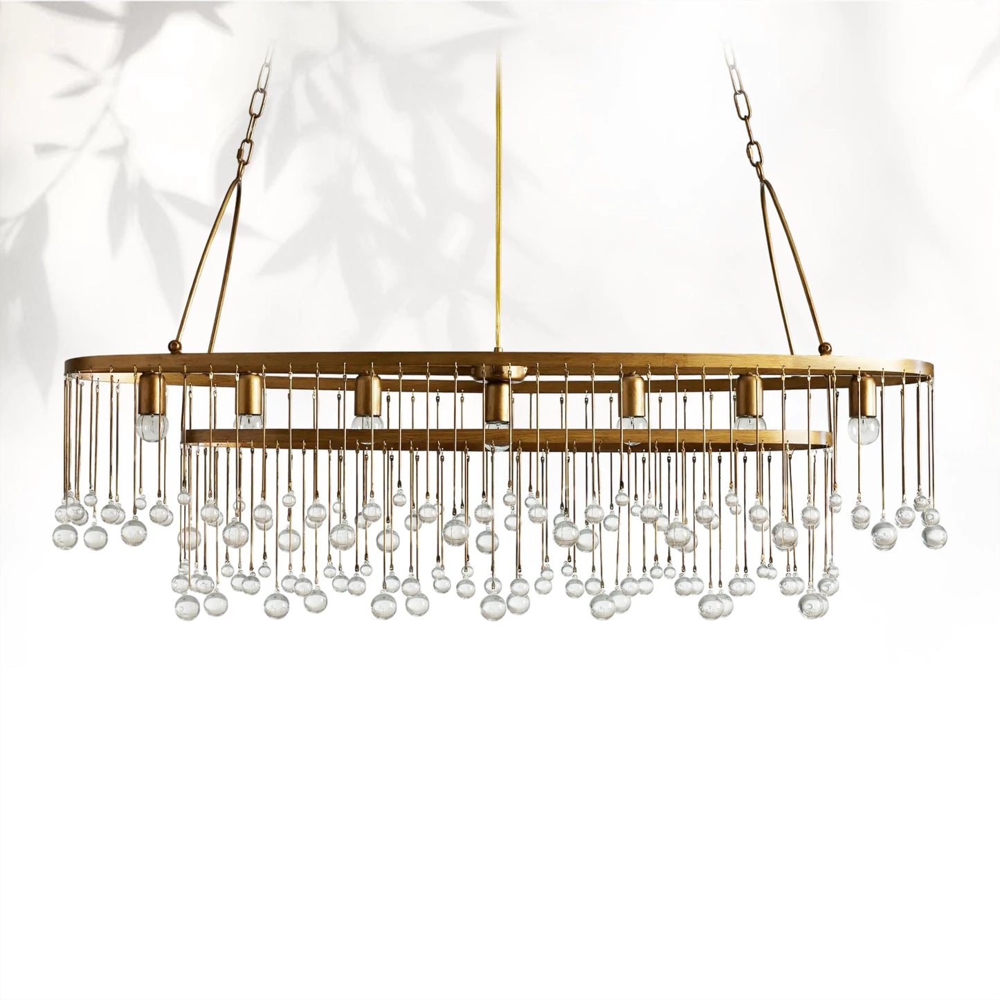 Aubray 7 Light Oval Chandelier
