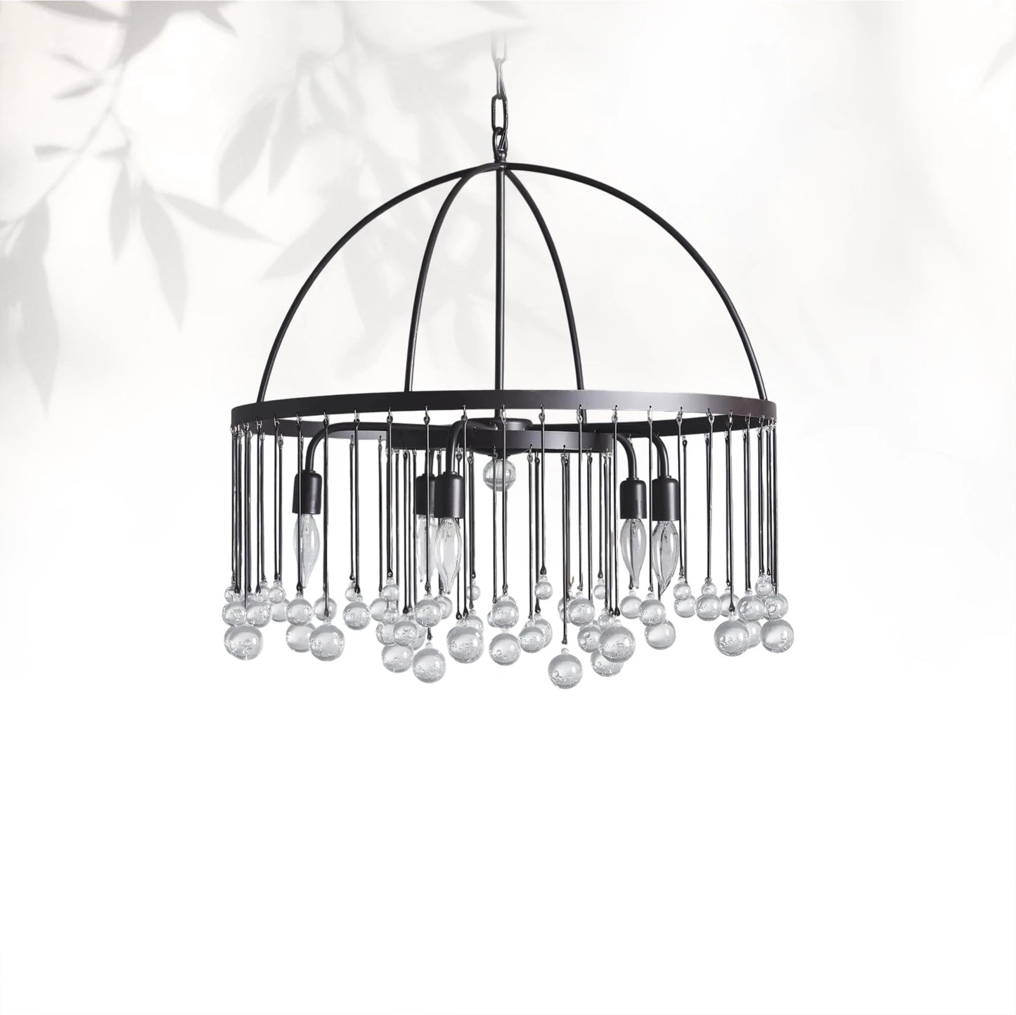 Aubray Modern Crystal Ball Chandelier