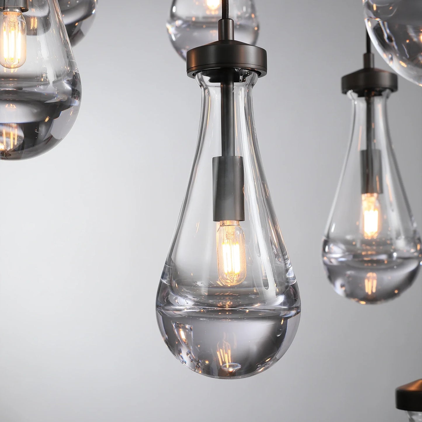 Raindrop Round Chandelier