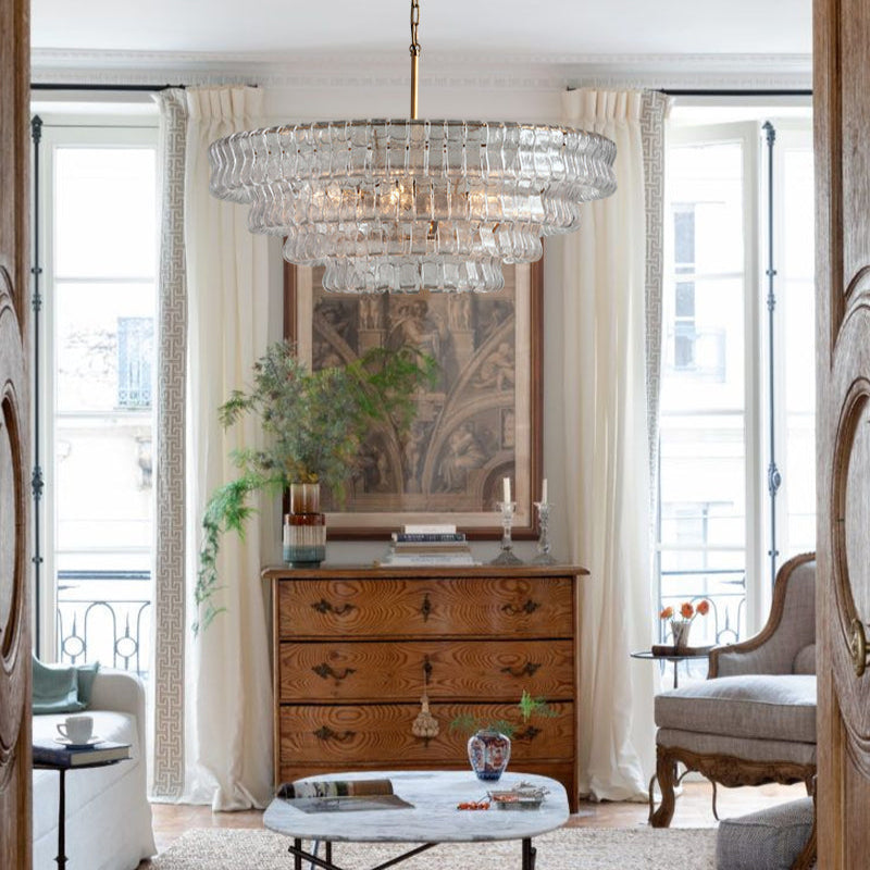 Ghiaccio Round Chandelier