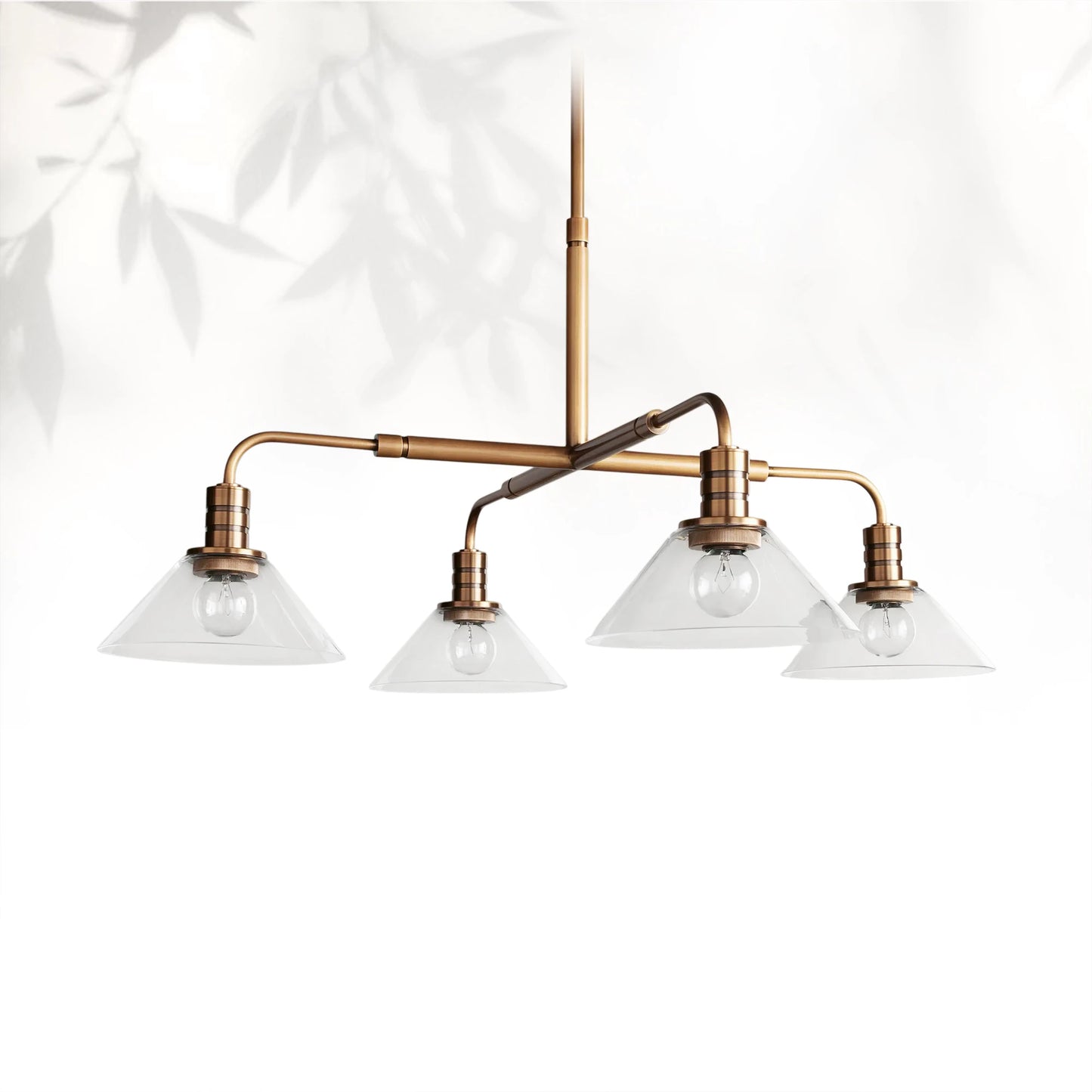 Theron Glass Round Chandelier