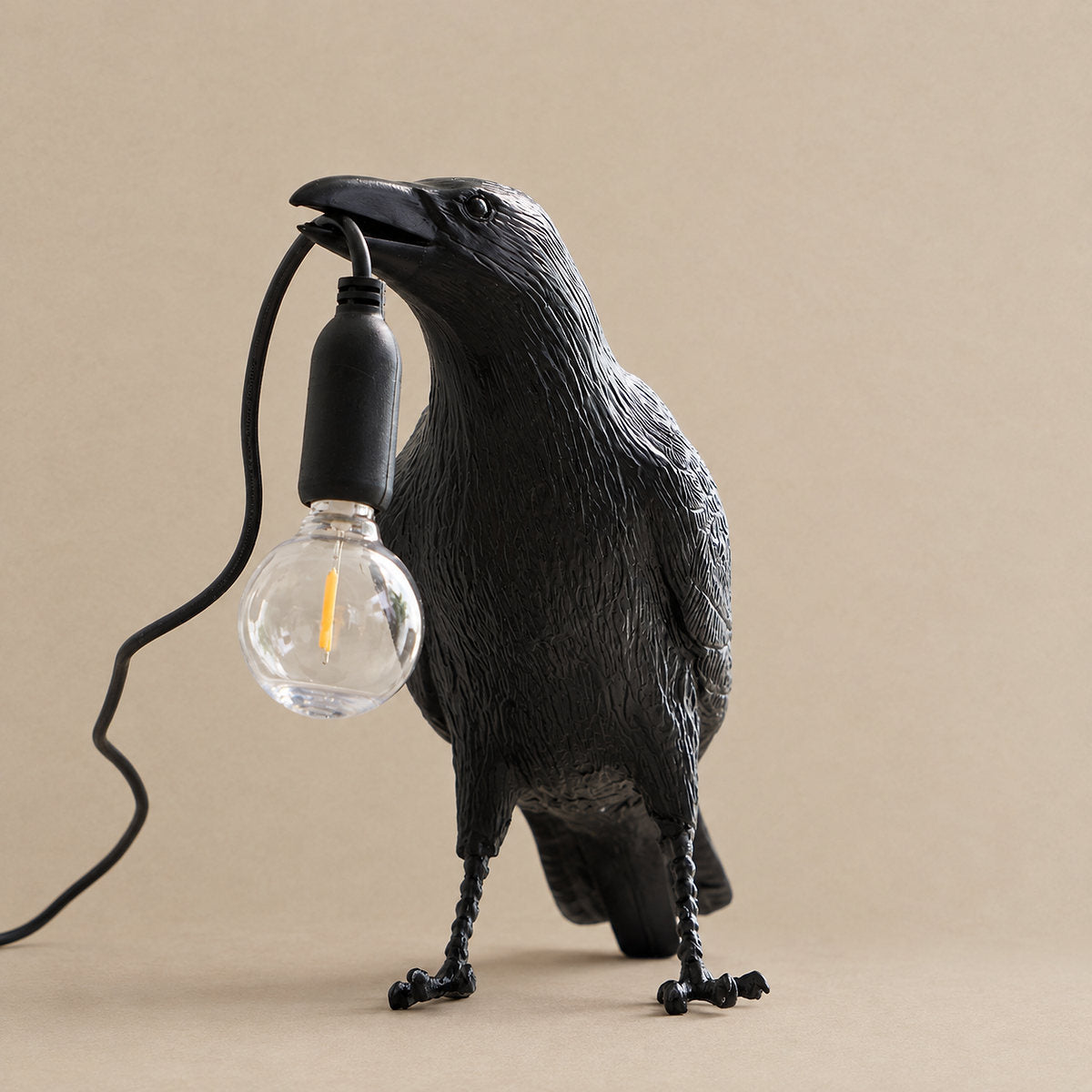 Sculptural Bird Accent Table Lamp