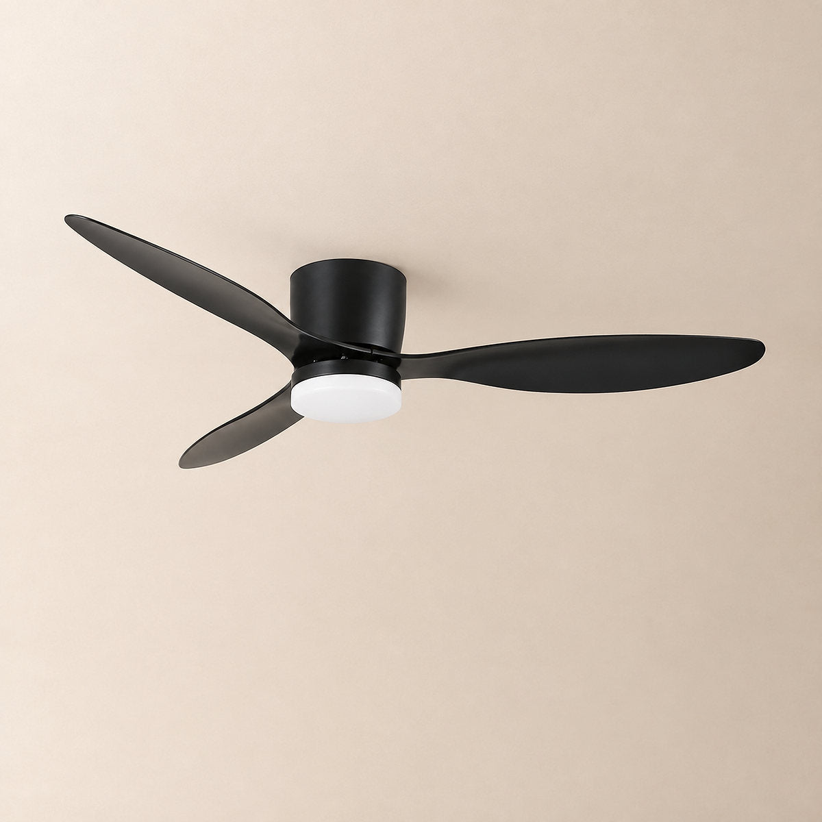 Tricolordeer Contemporary Wood Blade Ceiling Fan Light
