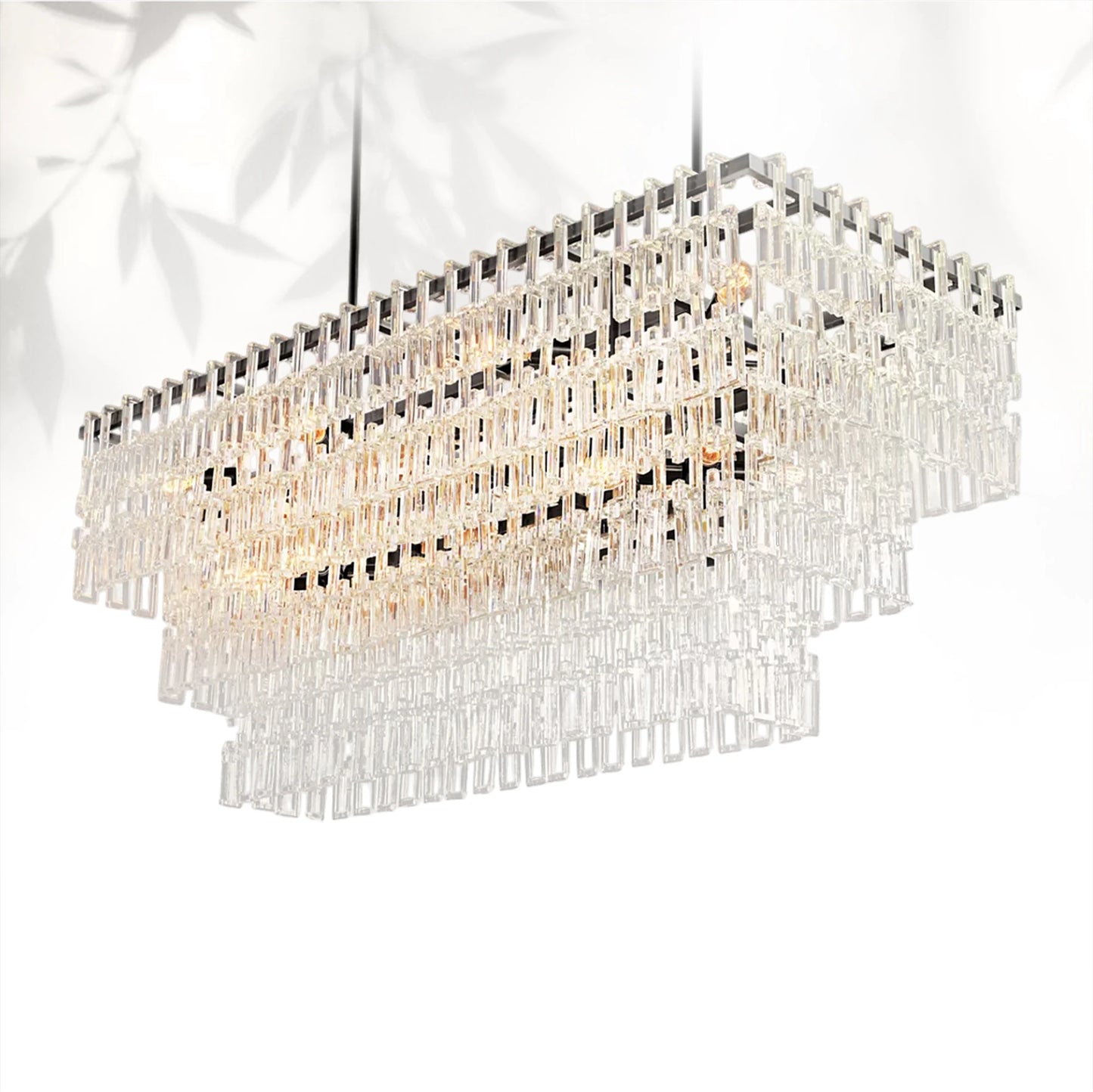 Marigan Multi-Tier Rectangular Chandelier 60" 72"