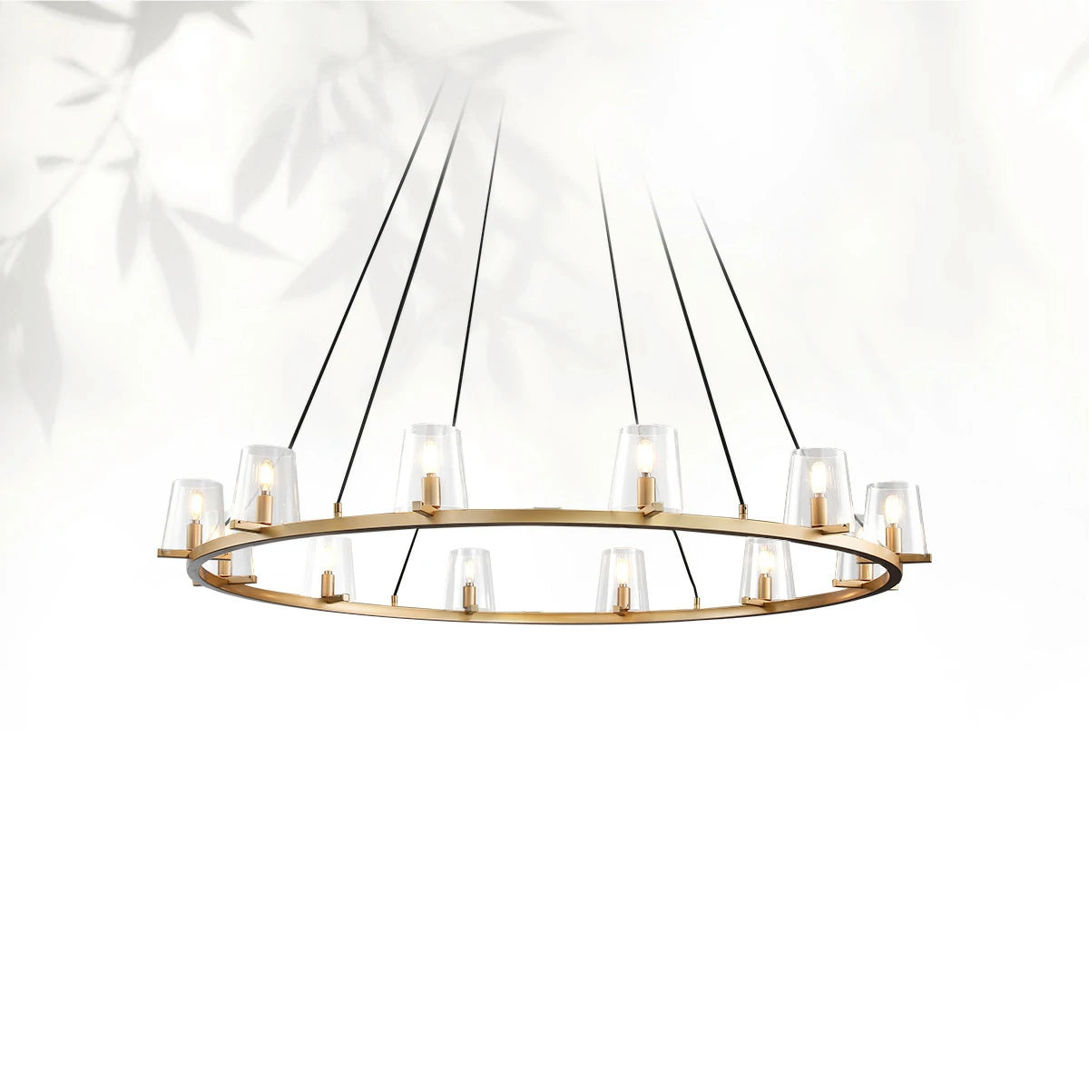 Paricia Glass Round Chandelier 36" 48" 60"