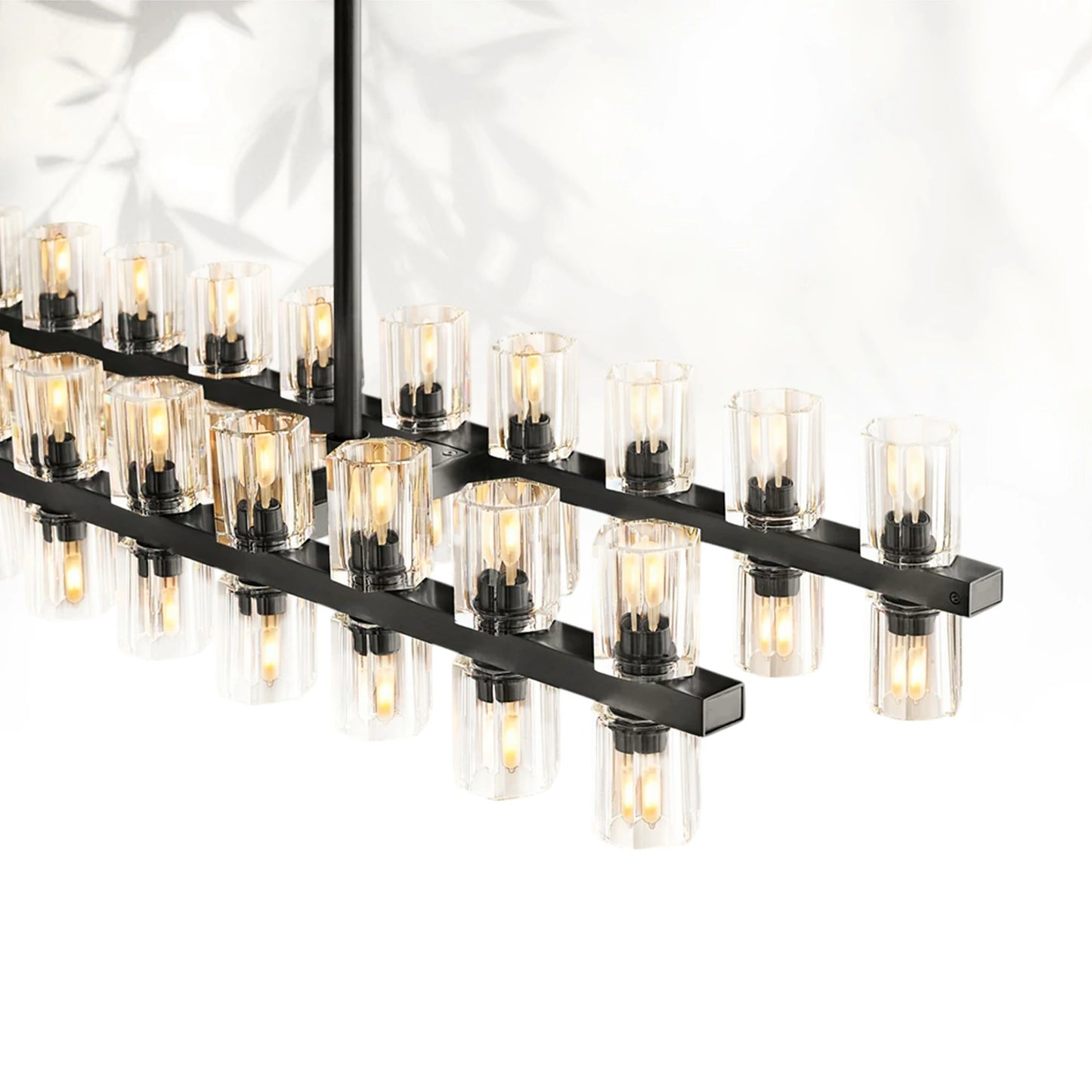 Arcachen Crystal Rectangular Chandelier 54'' 72"