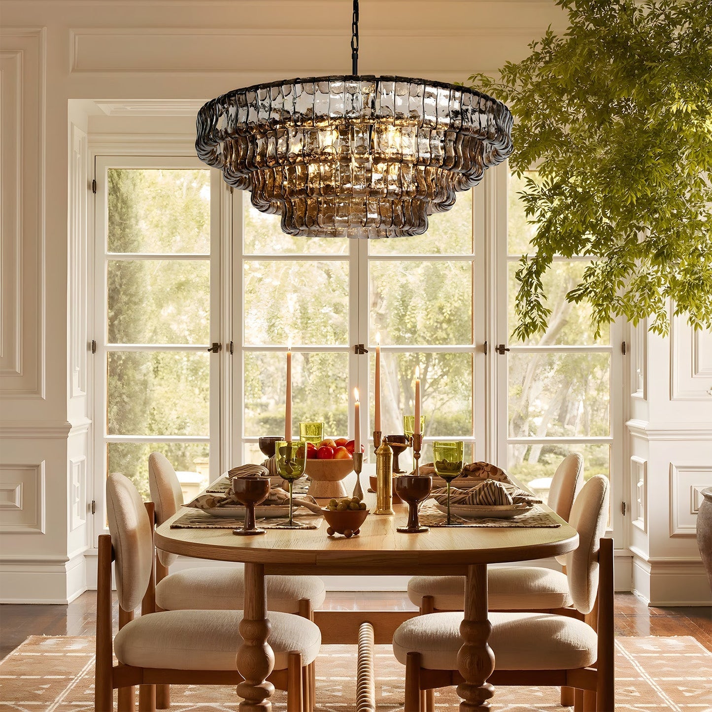 Ghiaccio Round Chandelier