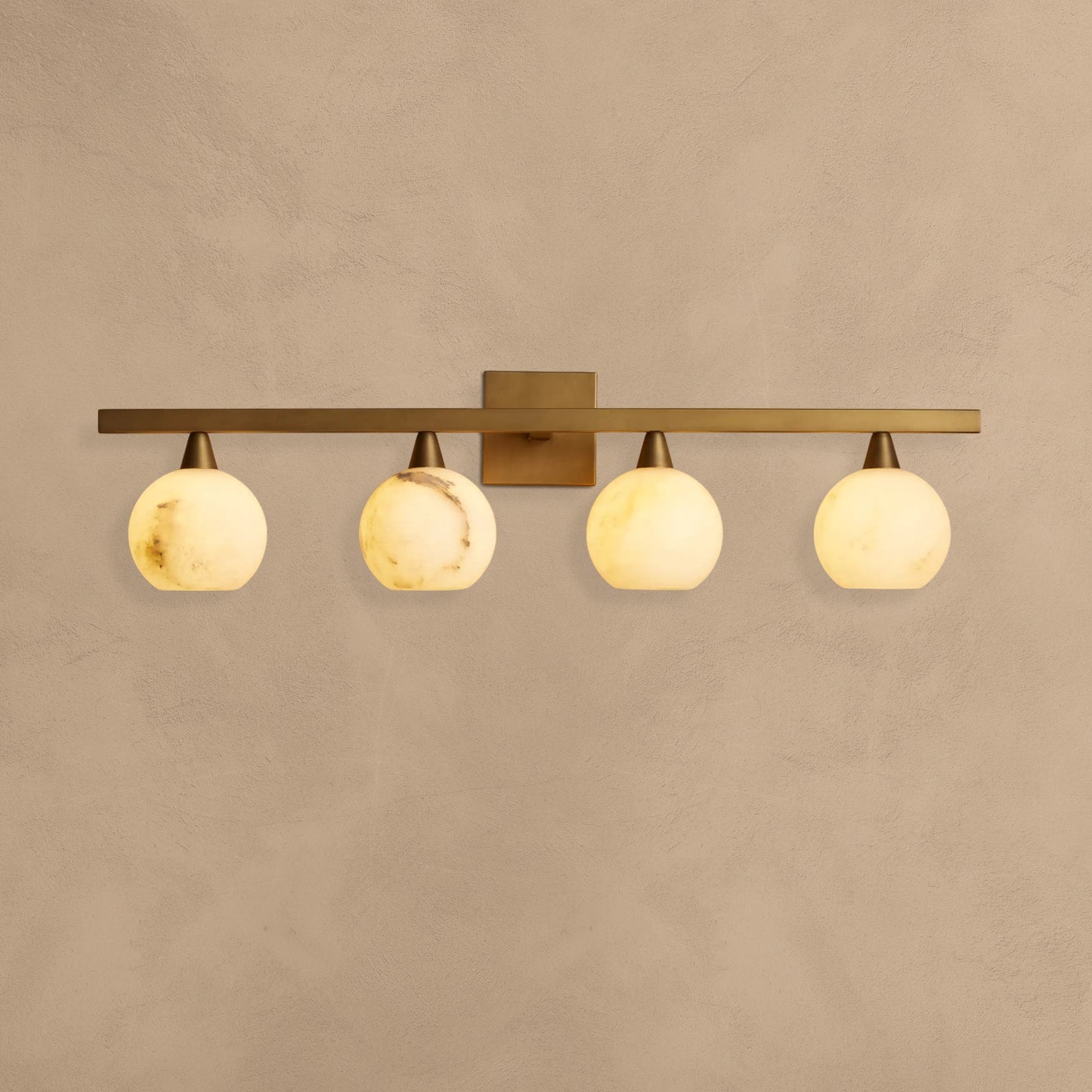 Arica Alabaster Sconce 4 Light