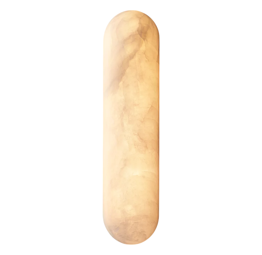 Rivaga Lisse Alabaster Sconce 14" 18" 24"