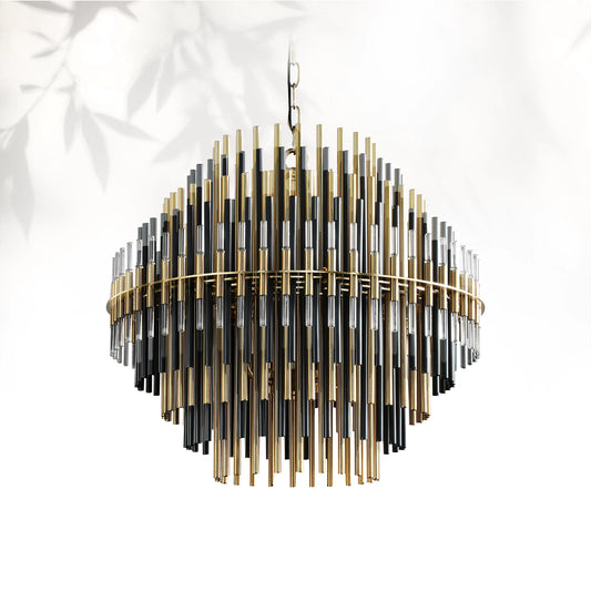 Emile Sculpture Round Chandelier