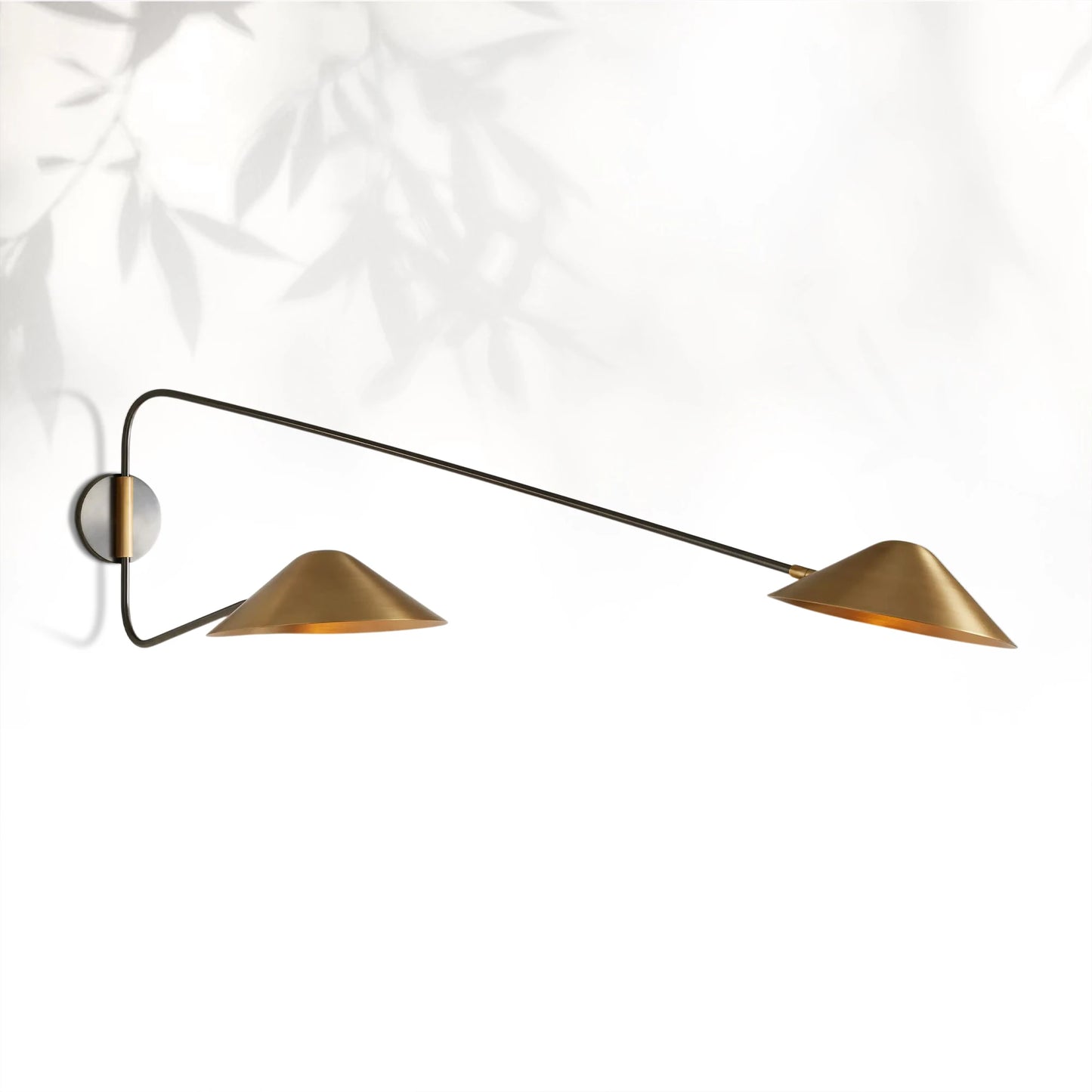 Simm Long Arm Double Sconce
