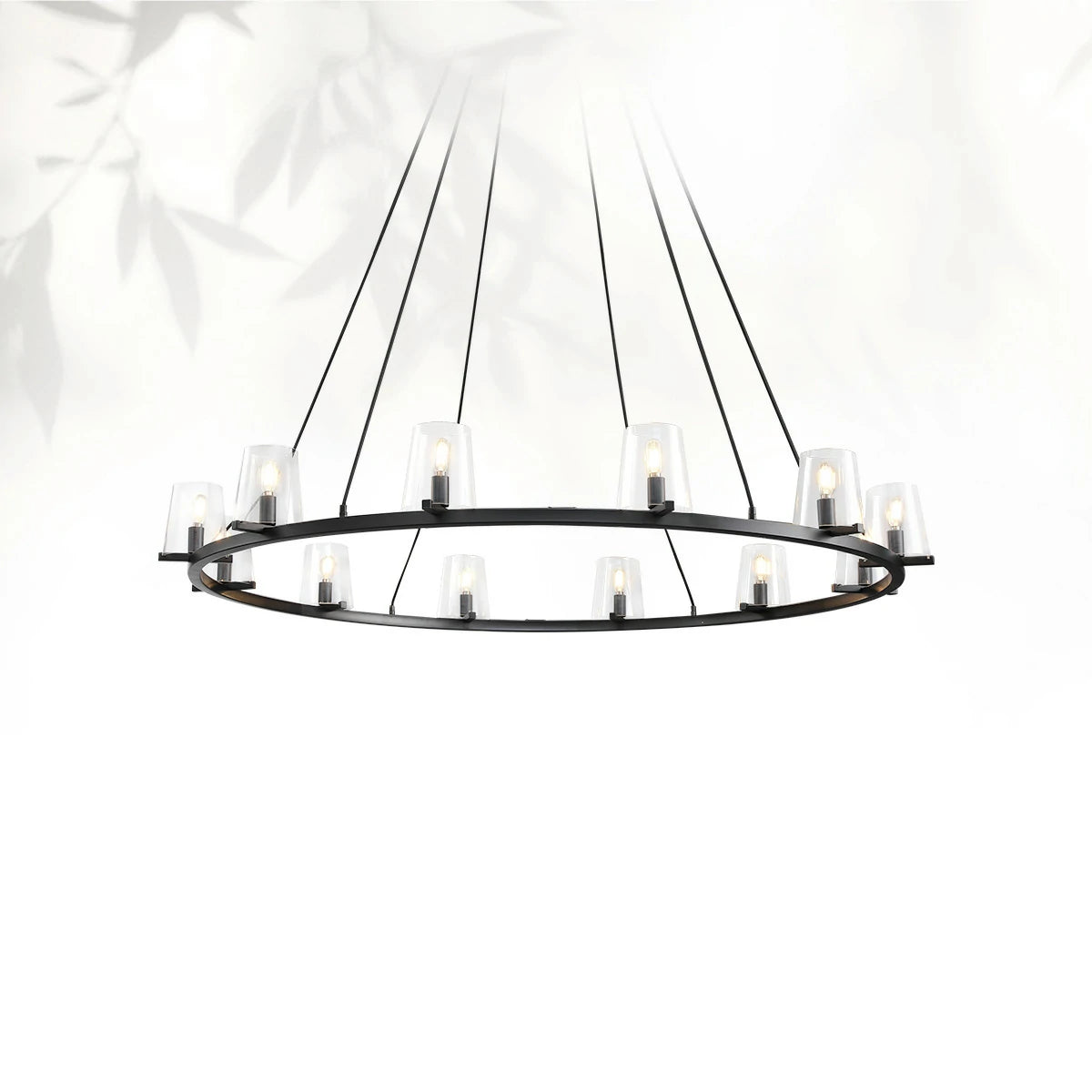 Paricia Glass Round Chandelier 36" 48" 60"