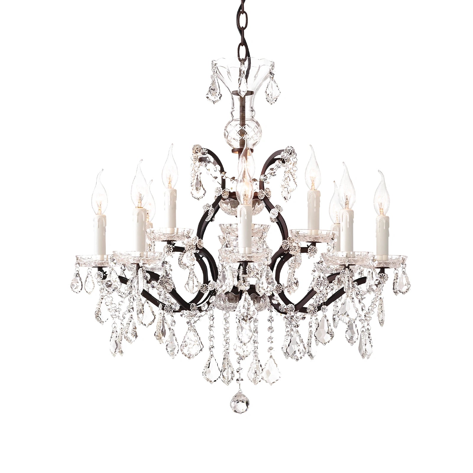 Classic Rococo Crystal Chandelier